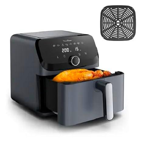 Moulinex Easy Fry Mega, Freidora de aire, capacidad extragrande 7,5 L