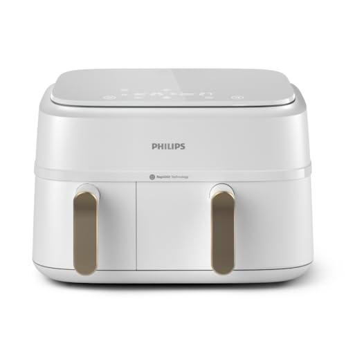 Philips Freidora de Aire Serie 3000, Doble Cesta 9L