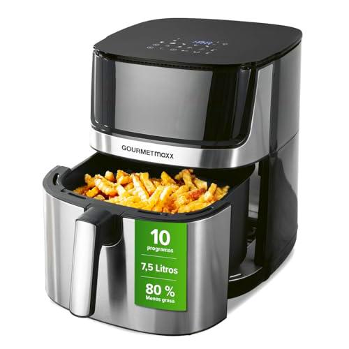 GOURMETmaxx Freidora de aire caliente digital con pantalla táctil