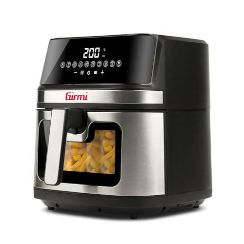 Girmi FG80 Freidora de aire 8 litros, 2200 W, Pantalla digital