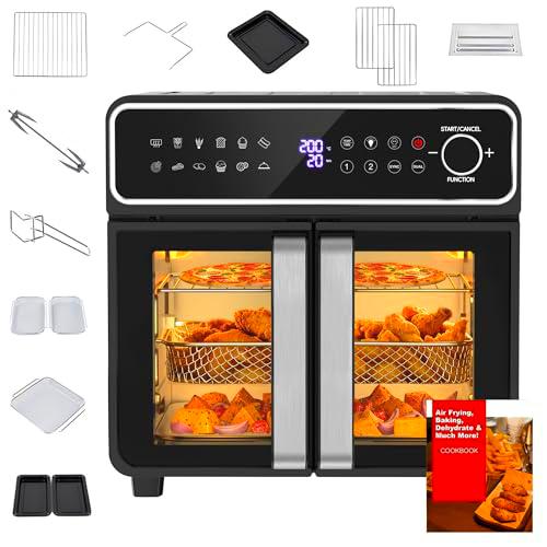 Freidora de aire 23L Mini Horno - Zona simple/doble regulable
