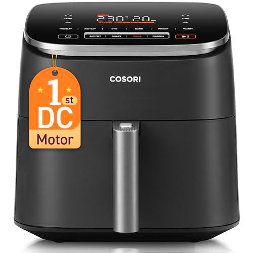 Cosori Freidora de Aire Turbo Blaze 6L, Freidora sin Aceite 9 en 1
