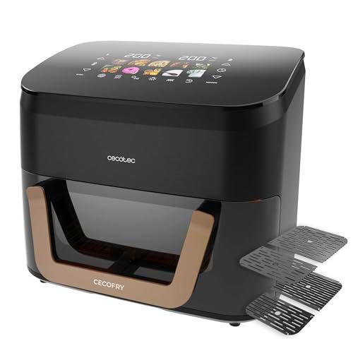 Cecotec Freidora de Aire 11L con Triple Grill y Ahumador Cecofry&amp;Grill Smokin' 11000 Plus