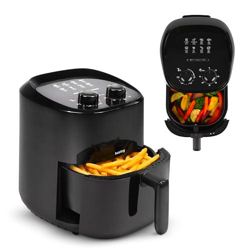 Huslog Freidora de Aire XXL 12L, Air Fryer y Mini Horno 1800W con 12 Programas