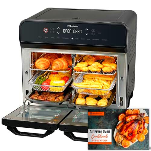 HYSapientia Horno de 22 litros, freidora de aire caliente