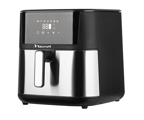 NARVI Freidora de Aire 1700W - Air Fryer 8L XXL, Panel Digital Táctil