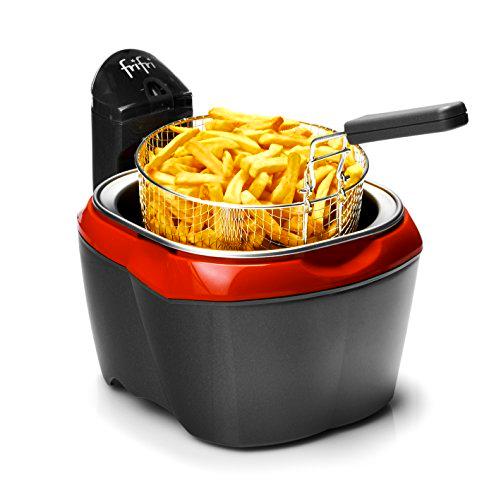 Frifri 918RR Solo 3L 3200W Negro, Rojo - Freidora (3 L
