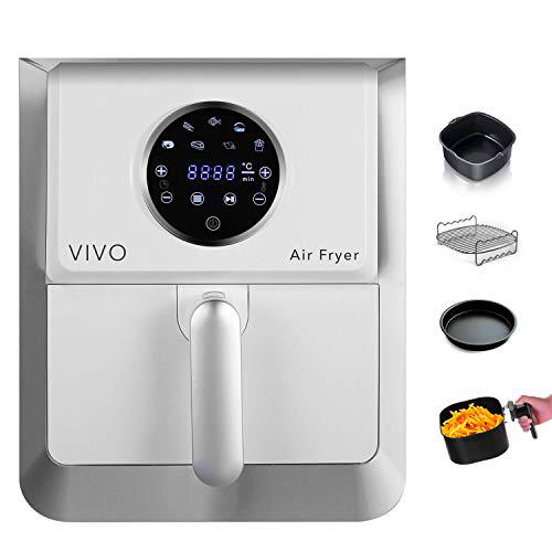 Clase Italia 70800354 Vivo Air Fryer 1400W aceite, 7 programas y LED Touch Screen