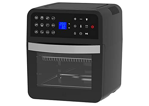 Freidor/Horno de aire 12 L, 1800 W, 50 - 200 ºC, temporizador 60 min