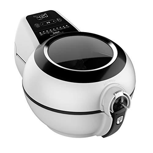 Tefal AH 960/9600 AH9600 - Freidora de plástico, color negro y blanco