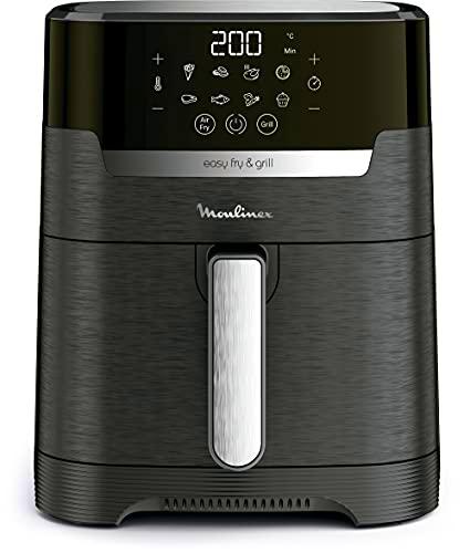 Moulinex Easy Fry XXL 6,5 L - Freidora de Aire 2 en 1 para Freír o a la  Parrilla, con Poco o Sin Aceite, l, 8 Programas, Comidas Sanas, Gran  Capacidad, Hasta